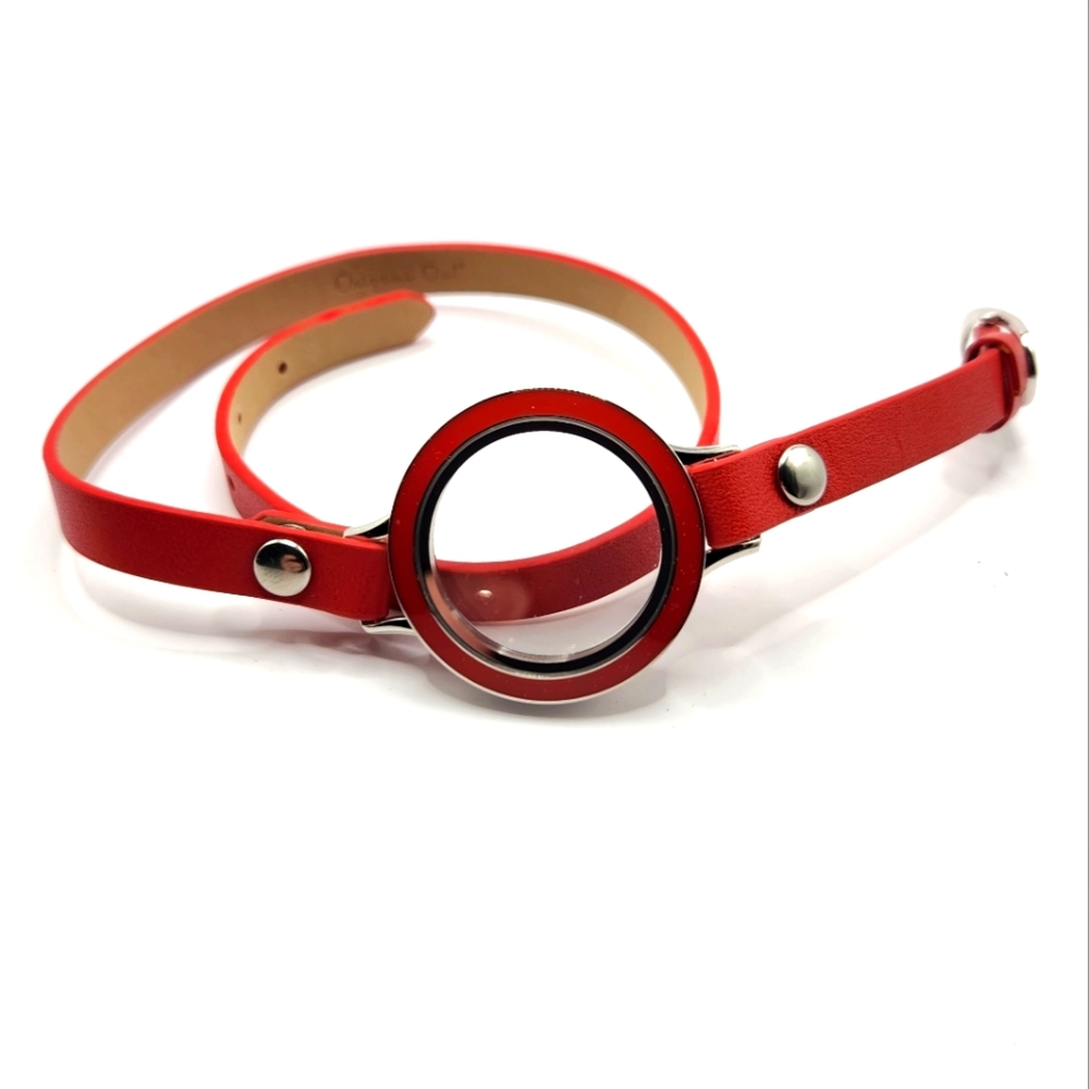 Wrap bracelet with locket